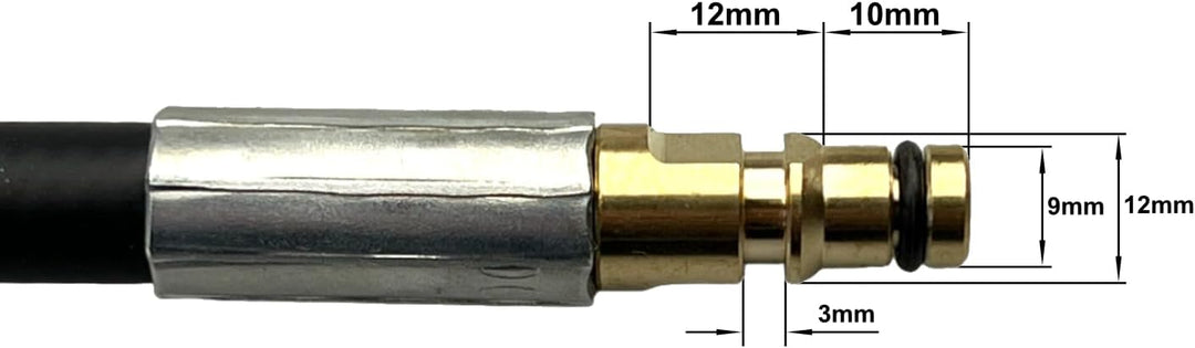 Quick-Click - Quick Connect Adapter passend für Hochdruckschläuche mit M22 x 1,5 IG - Für Kärcher, K