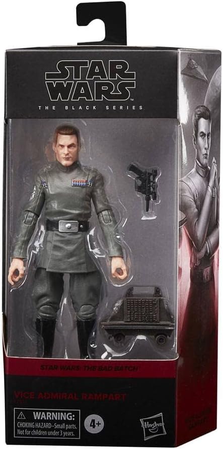 Star Wars The Black Series Vizeadmiral Rampart 15 cm grosse Star Wars: The Bad Batch Action-Figur zu