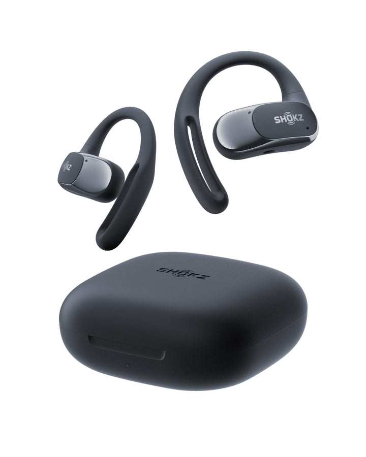 SHOKZ OpenFit Air Open-Ear-Kopfhörer, True Wireless Bluetooth-Ohrhörer mit Mikrofon, Ohrhörer mit Ai