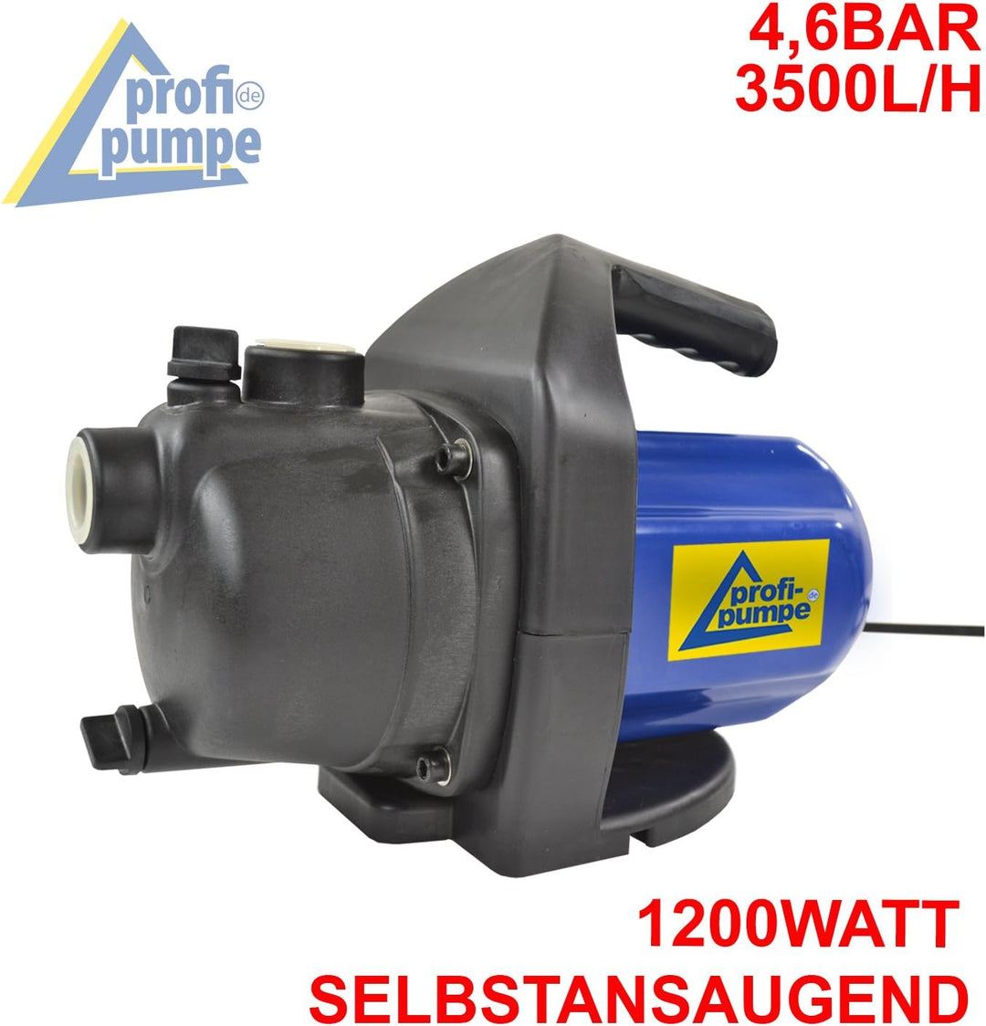 KREISELPUMPE JETPUMPE HAUSWASSERWERK HAUSWASSERAUTOMAT INNO-TEC 1200-1 mit Durchflusswächter AQUA-3