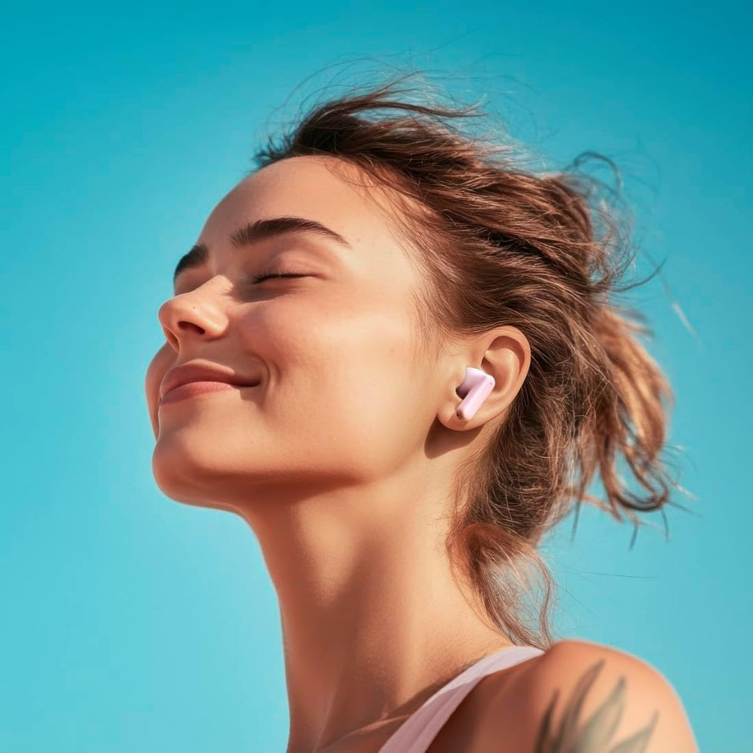 Hama TWS Bluetooth Kopfhörer kabellos Freedom Light II, Mikrofon, 20h | Earbuds rosa, Bluetooth 5.3,