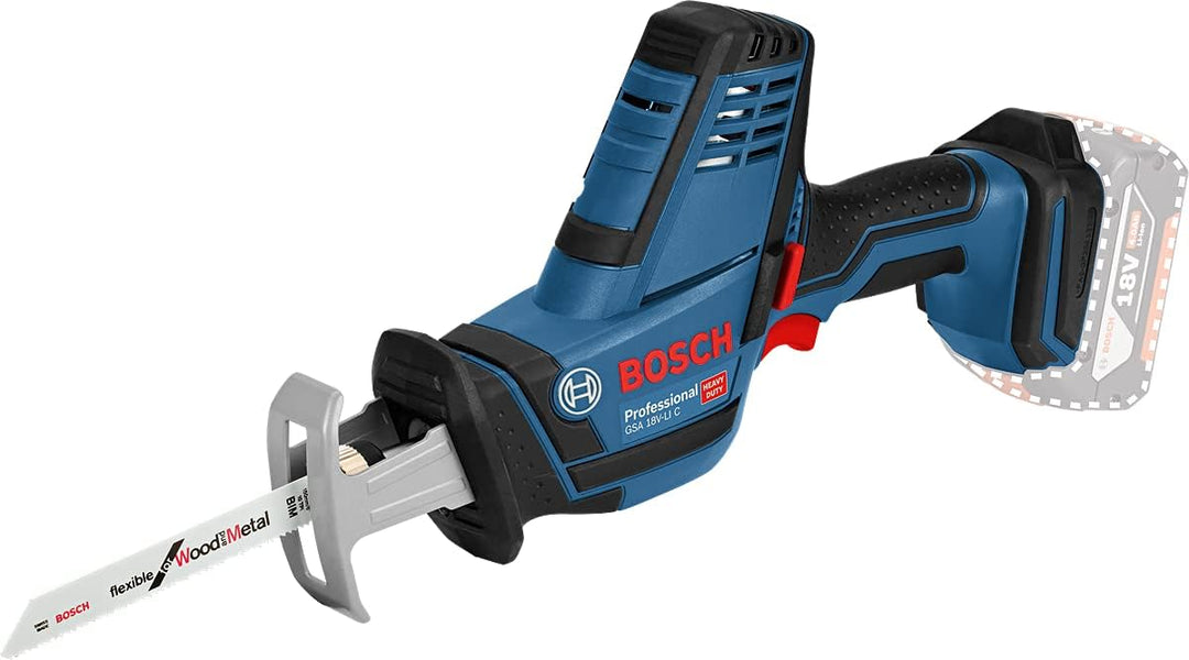 Bosch Professional 18V System Set: XL-BOXX 1 (GSB 18V-60 C, GSA 18V-LI, GLI 18V-1200 C, 1x ProCORE18