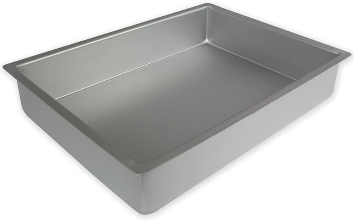PME Längliche Aluminium-Backform 22,9 x 30,4 x 7,6 cm, 22,9 x 30,4 x 7,6 cm