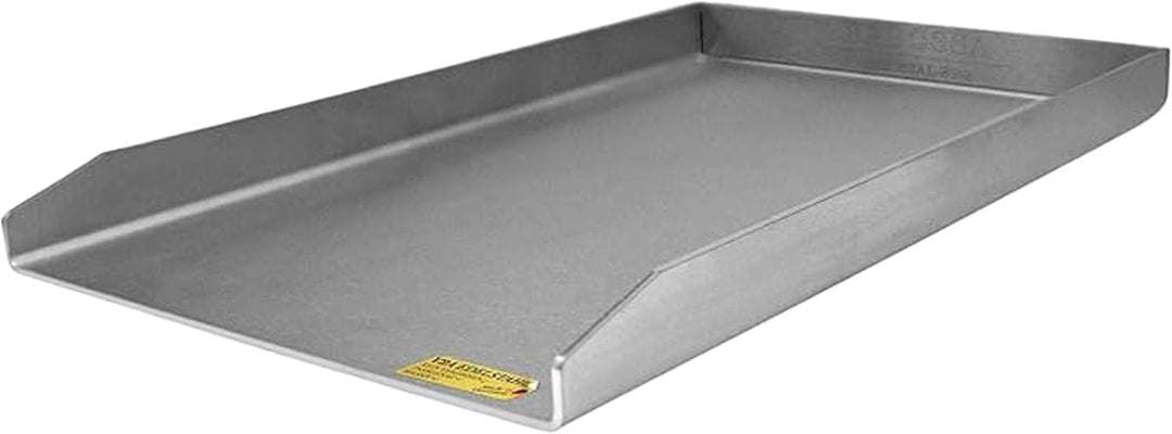 BABOSSA Grill Plancha aus V2A Edelstahl – Erstklassige Verarbeitung & perfekte Hitzeverteilung – kom
