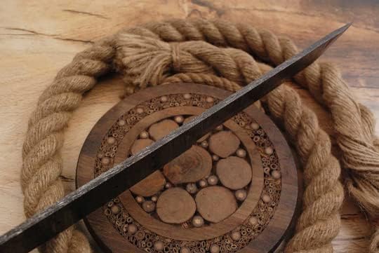Damast Klinge Handgeschmiedete Damast Rohling Damascus blank blade 6022EA
