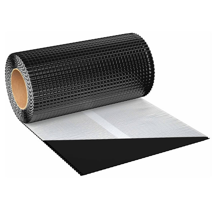 RAL9005 Kaminanschlussband Bleiband EUROVENT STANDARD PB 300 mm x 5 m Wandanschlussband Dach Kamin W