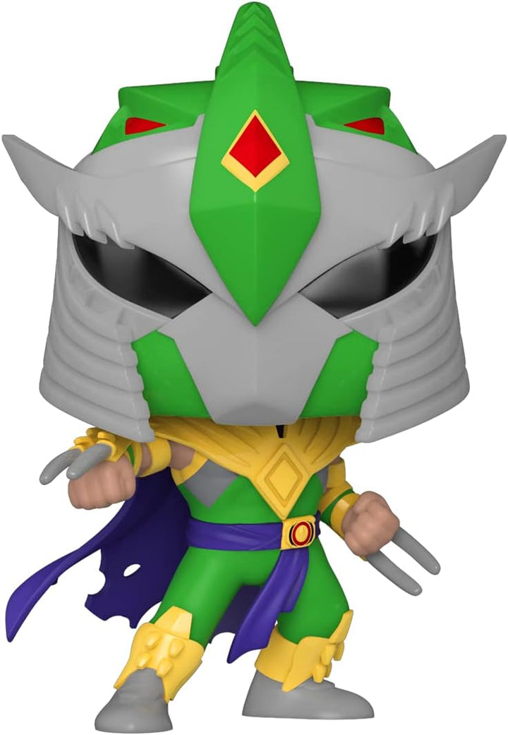 POP! Retro Toys: Teenage Mutant Ninja Turtles - Shredder als Green Ranger - 2022 Funkon Geteilt Exkl