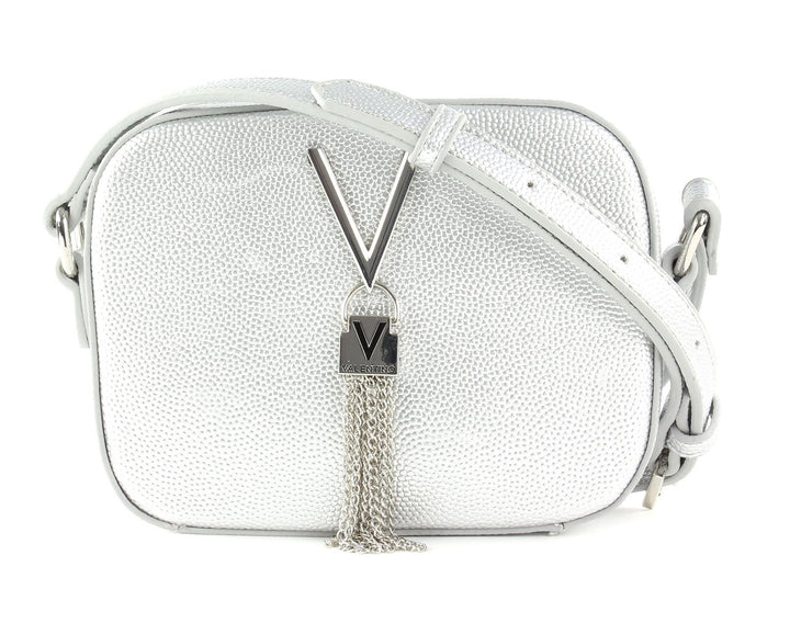 Valentino Bags Womens Divina Haversack, Silber (Argento)