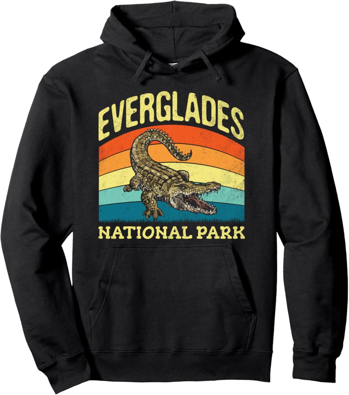 Everglades Nationalpark US-Krokodil-Florida-Alligatoren Pullover Hoodie