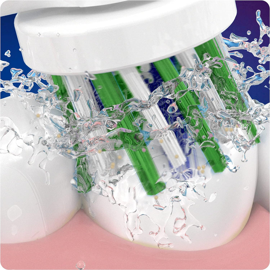 Oral-B CrossAction Bürstenkopf, 8 Stück, Original Elektro-Bürste, mit CleanMaximiser Technologie, We