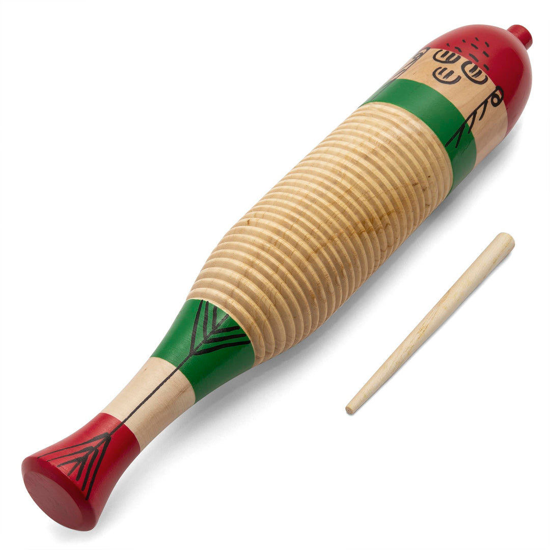 Tiger GUI7-NT Güiro aus Holz Single, Single