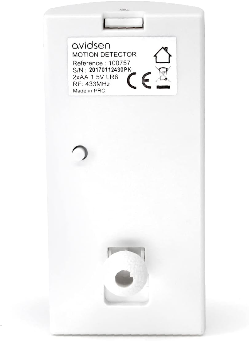 Avidsen 100757 Infrarot-Bewegungsmelder Skyda, weiss