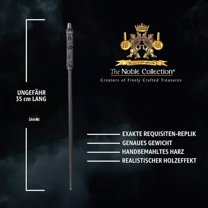 The Noble Collection - Severus Snape Wand In A Standard Windowed Box - 14in (35cm) Wizarding World W