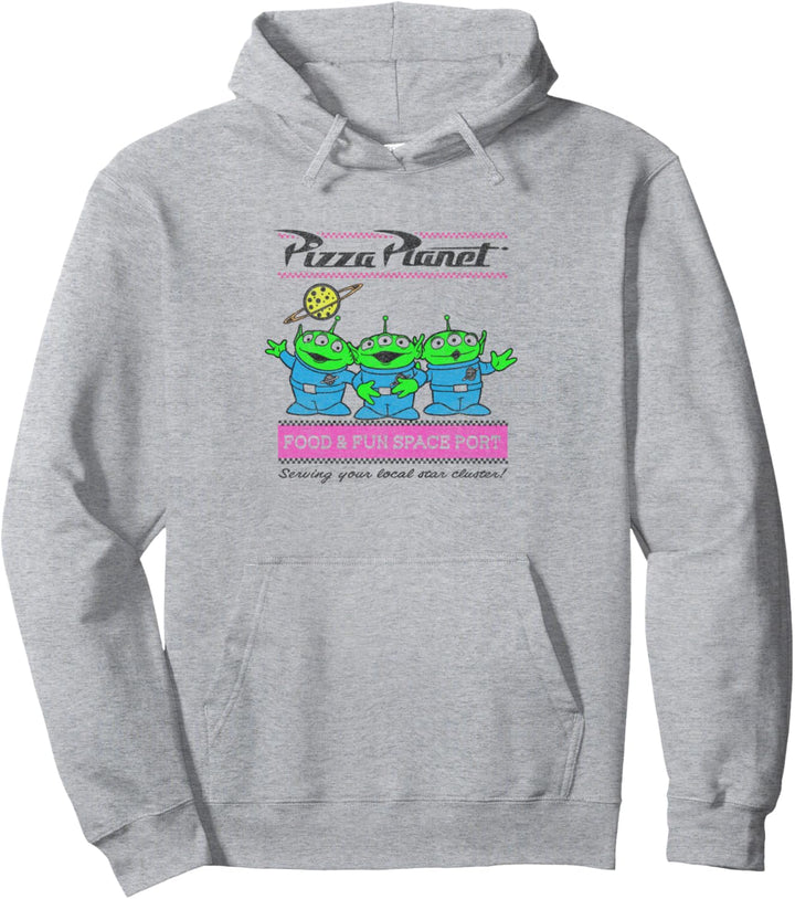 Disney Pixar Toy Story Pizza Planet Aliens Pullover Hoodie
