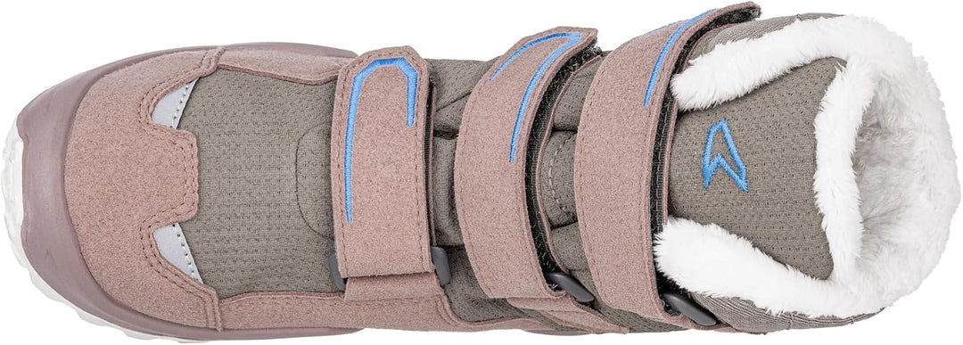 LOWA Stiefel hoch MILO EVO GTX HI JR 25 EU Grau Rose, 25 EU Grau Rose
