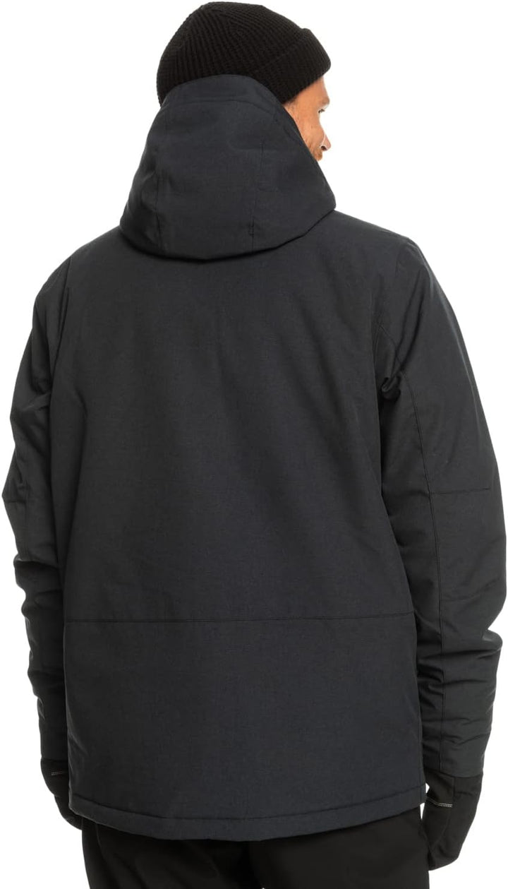 Quiksilver Herren Mission Solid Snow Jacke Schneejacke L true black, L true black