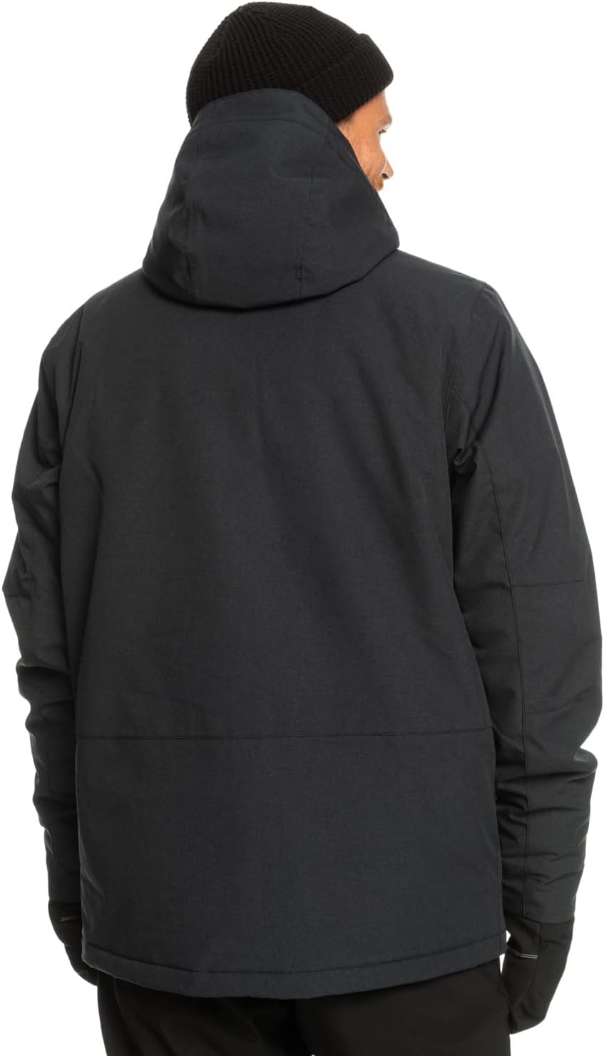 Quiksilver Herren Mission Solid Jk Schneejacke, TRUE BLACK