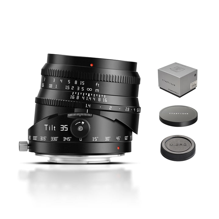 TTARTISAN Neigbares 35 mm f/1.4-Objektiv für XF-Mount APS-C Manueller Fokus, Neigungsobjektiv, gross