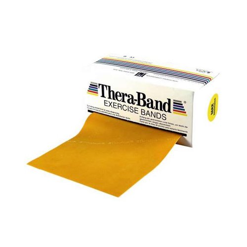 TheraBand Original Fitnessband | Thera-Band Resistance Band für Kraftraining und Abnehmen zuhause od