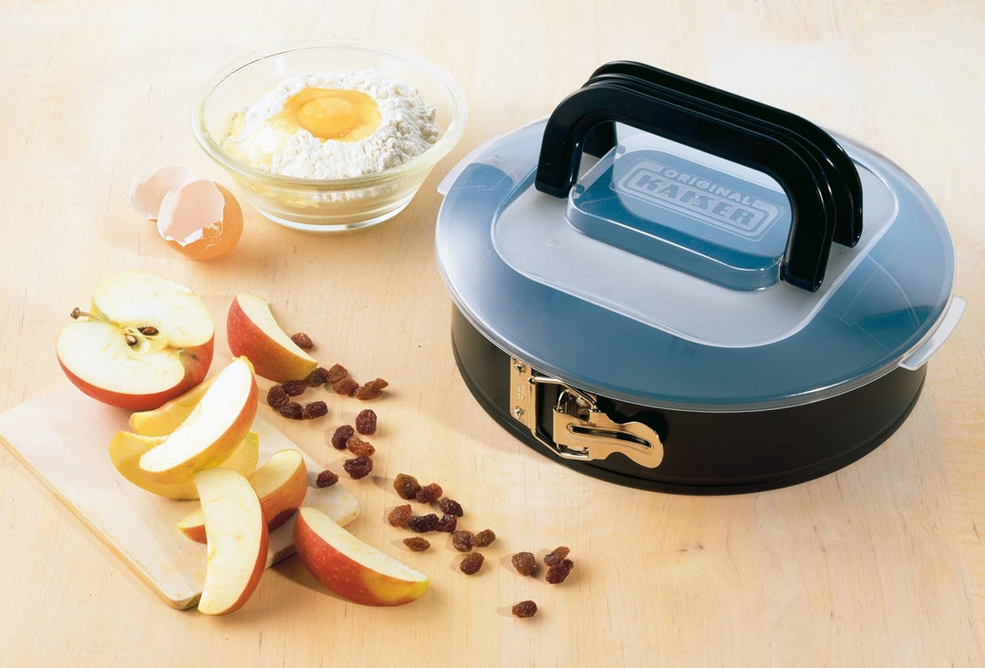 Kaiser Inspiration Springform eckig 24 x 24 cm, mit Deckel & Kaiser Inspiration Springform 26 cm run