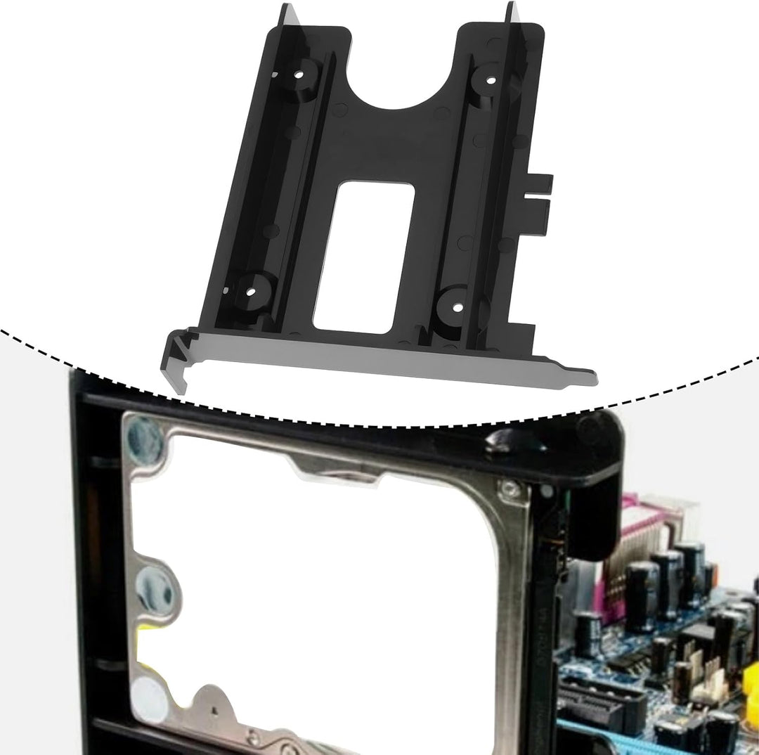 2 Stück PCI-Express-Steckplatz-Montagehalterungen für 2,5-Zoll-SSD-/HDD-Laufwerksadapter Zur Speiche