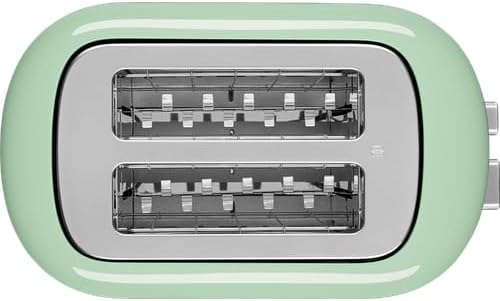 KitchenAid Toaster für 2 Scheiben - Retro Design Toast Machine - 7 verschiedene Funktionen (Pistazie