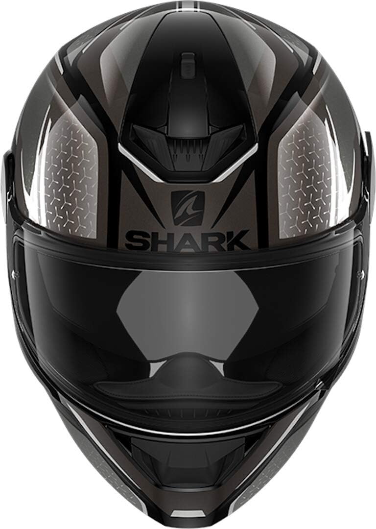 SHARK, Motorradhelm, D-Skwal 2, Daven KAS, L L Schwarzes Anthrazitgrau, L Schwarzes Anthrazitgrau