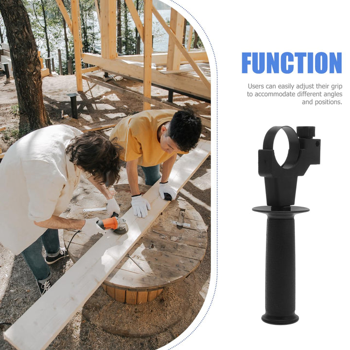 VILLCASE Seitengriff Für Elektrohammer Schlagbohrmaschinen Ersatzgriff Ergonomisch Einstellbar Rutsc
