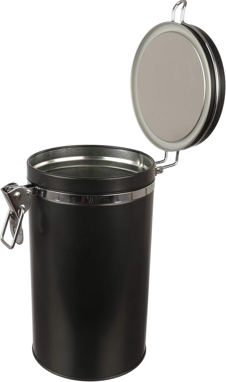 Kaffeedose/Vorratsdose mit Bügelverschluss und Silikondichtung, luftdicht aus Metall für 500g Kaffee