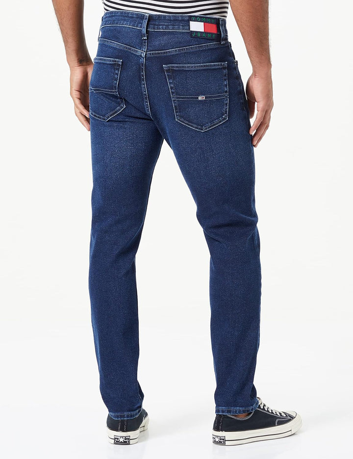 Tommy Jeans Herren Hose 32W / 34L Denim Black, 32W / 34L Denim Black