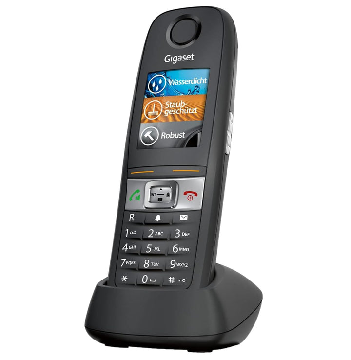 Gigaset E630 - Robustes Schnurloses DECT-Telefon - Mobilteil für Werkstatt/Gararage - stossfest, sta