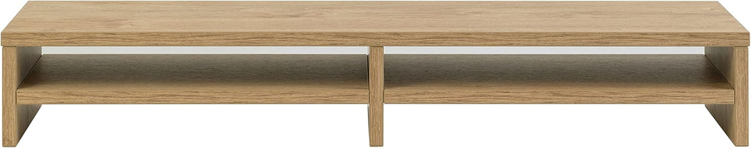 boho office® ergonomischer Monitoraufsatz, Bildschirmerhöhung, Monitorständer, Tischaufsatz mit viel