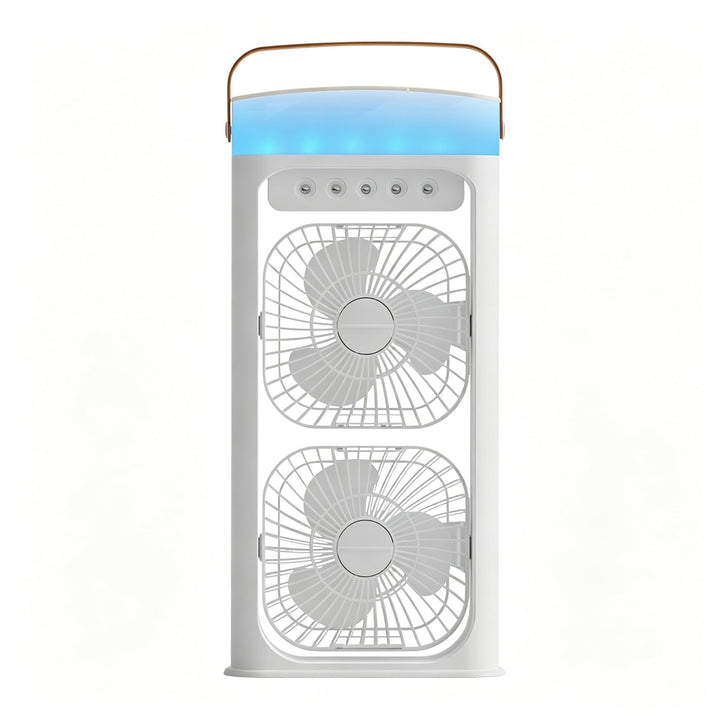 Tragbare Klimaanlage Fan, 3 Geschwindigkeiten Verdunstungsluft Kühler Wasser Fan Spray Nebel Tischve