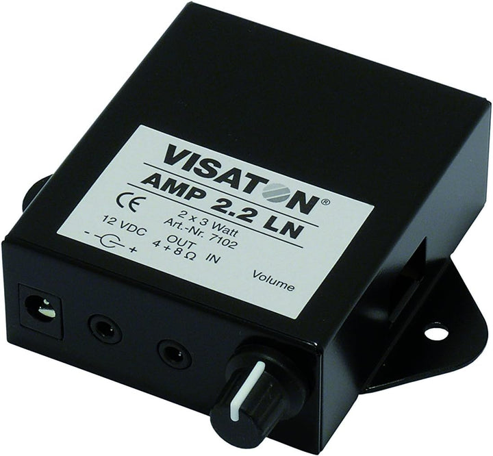 Visaton 7102 "Stereo-Verstärker AMP 2.2 LN Lautsprecher schwarz