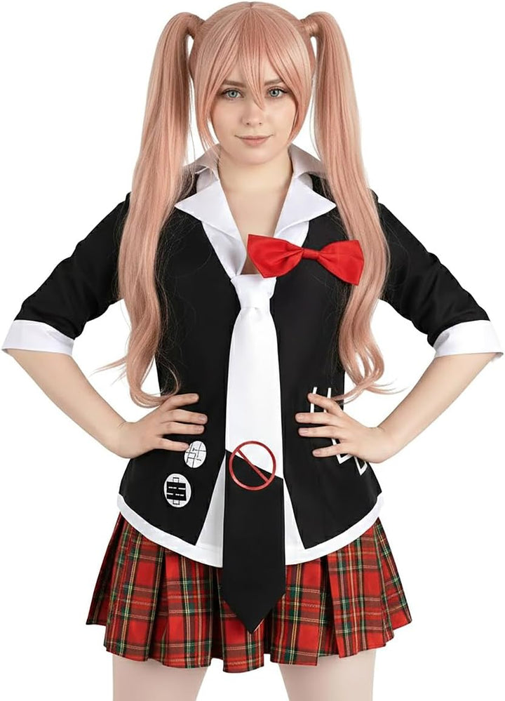 CoolChange Cosplay Kostüm von Junko Enoshima für Danganronpa Fans | Grösse: L, L