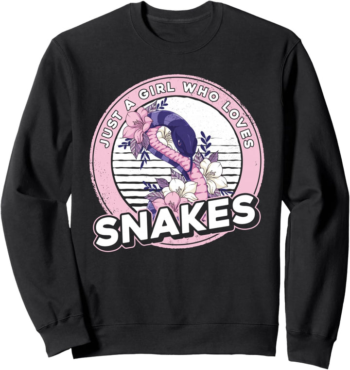 Schlange Reptil - Terrarium Schlangen Sweatshirt