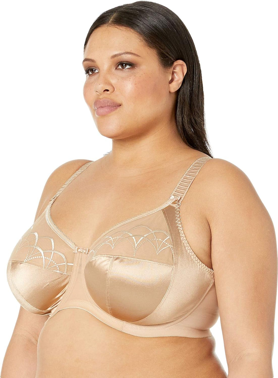 ELOMI Damen Cate Full Coverage Underwire Bra Vollschalen BH, Durchsichtig 75H Hazel, 75H Hazel