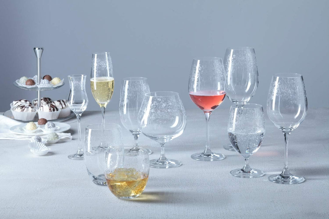 Leonardo Chateau Weisswein-Gläser, 6er Set, spülmaschinenfeste Wein-Gläser, Wein-Kelch mit gezogenem
