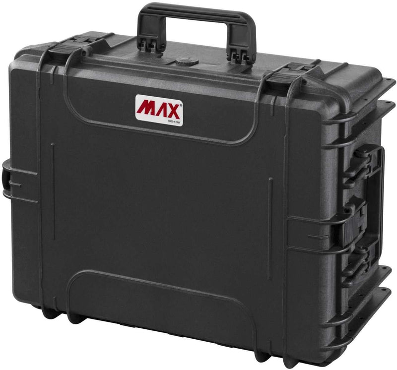 MAX MAX540H245.079 Koffer, wasserdicht, Schwarz Leer 538 x 405 x 245 mm, Leer 538 x 405 x 245 mm