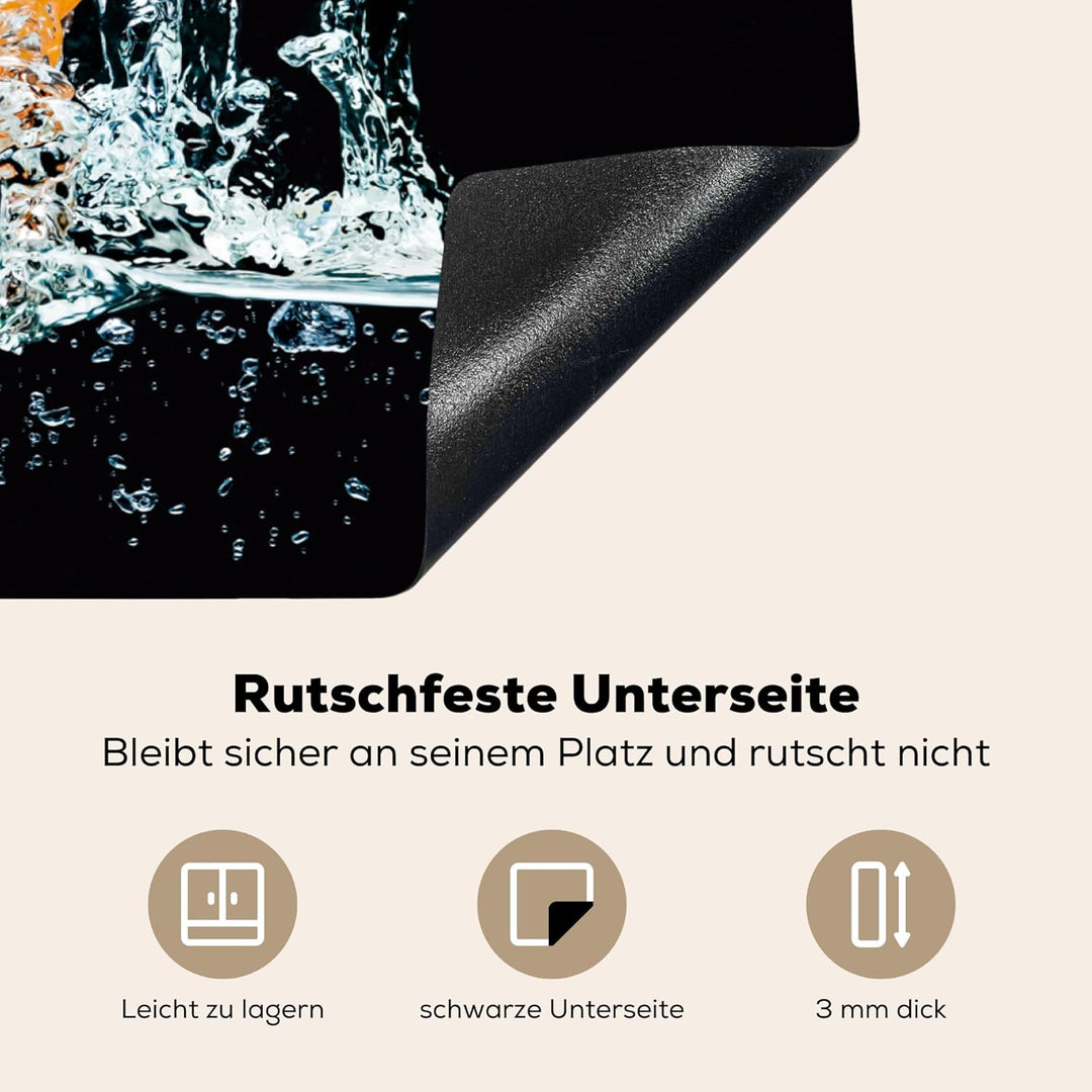 KitchenYeah© Herdabdeckplatte Einteilig Küche Ceranfeld Abdeckplatte Cerankochfeld Abdeckung Indukti