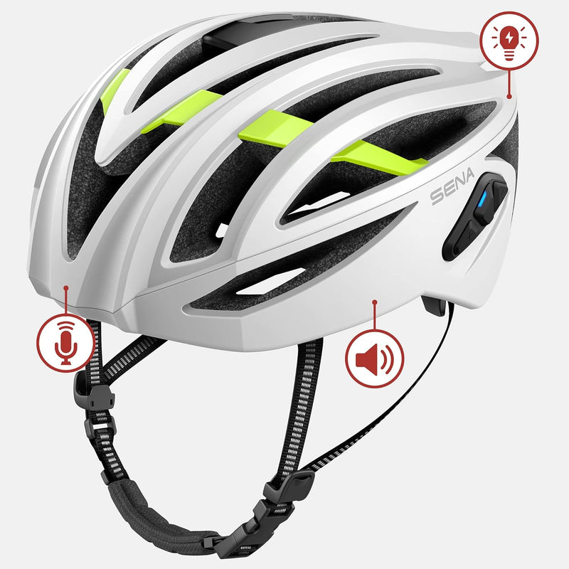 Sena R2 / R2 EVO Smart Rennradhelm S R2 Mattgrau, S R2 Mattgrau