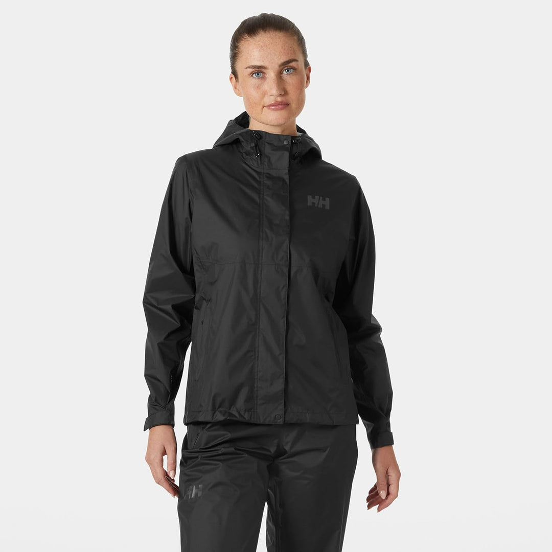 Helly Hansen Damen Loke Shell Wanderjacke XS Schwarz, XS Schwarz