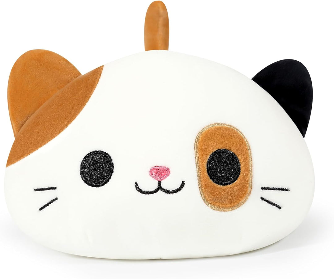 shownicer Plüschtier Katze Kuscheltier Stofftier Kawaii Katze Plüsch Kissen Spielzeug Kätzchen Plüsc