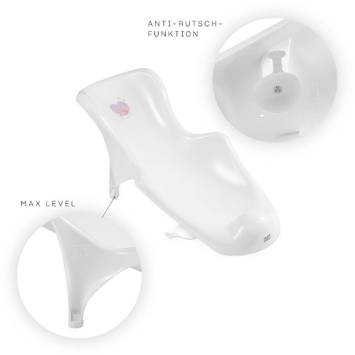 Hylat Baby Badewanneneinsatz Baby - wertvolle Badehilfe für Säuglinge und Babys von Geburt bis ca. 6