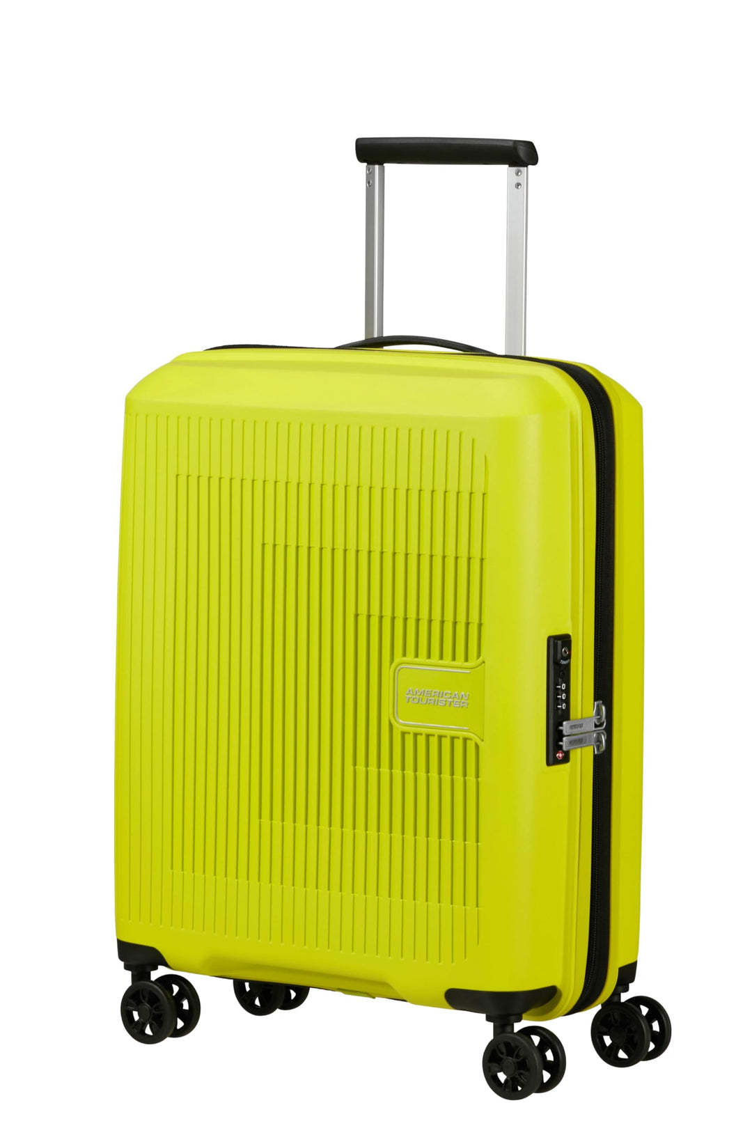 American Tourister Aerostep - 4-Rollen-Kabinentrolley 55 cm erw. light lime