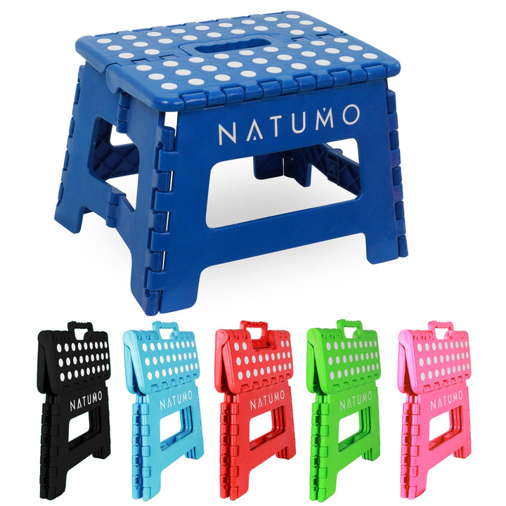 NATUMO® Tritthocker Kinder, Klapphocker faltbar, leichter und Rutschfester Kinder Hocker Bad & Toile