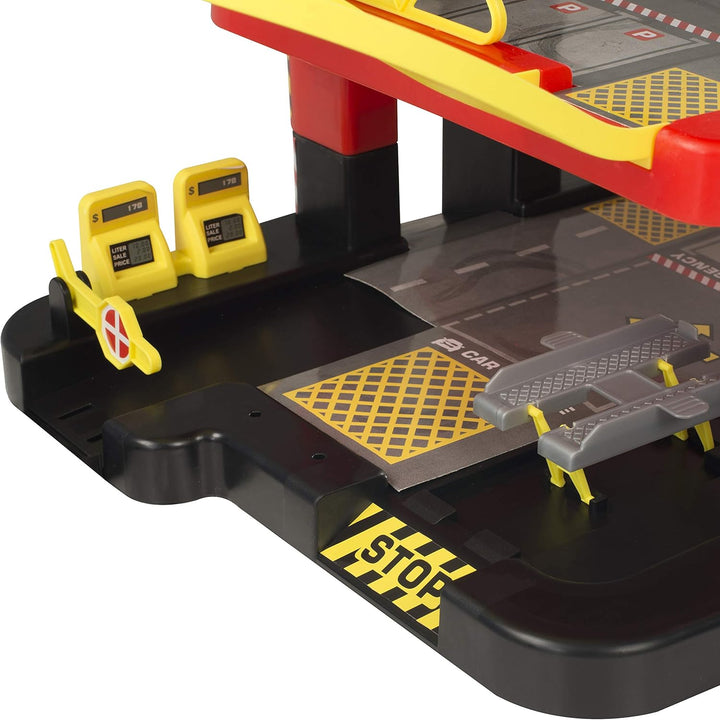 Teamsterz 1416475 3 Spielset 3-stöckiges Parkhaus mit 5 Autos, für 3–6 Jahre Level 3, Level 3