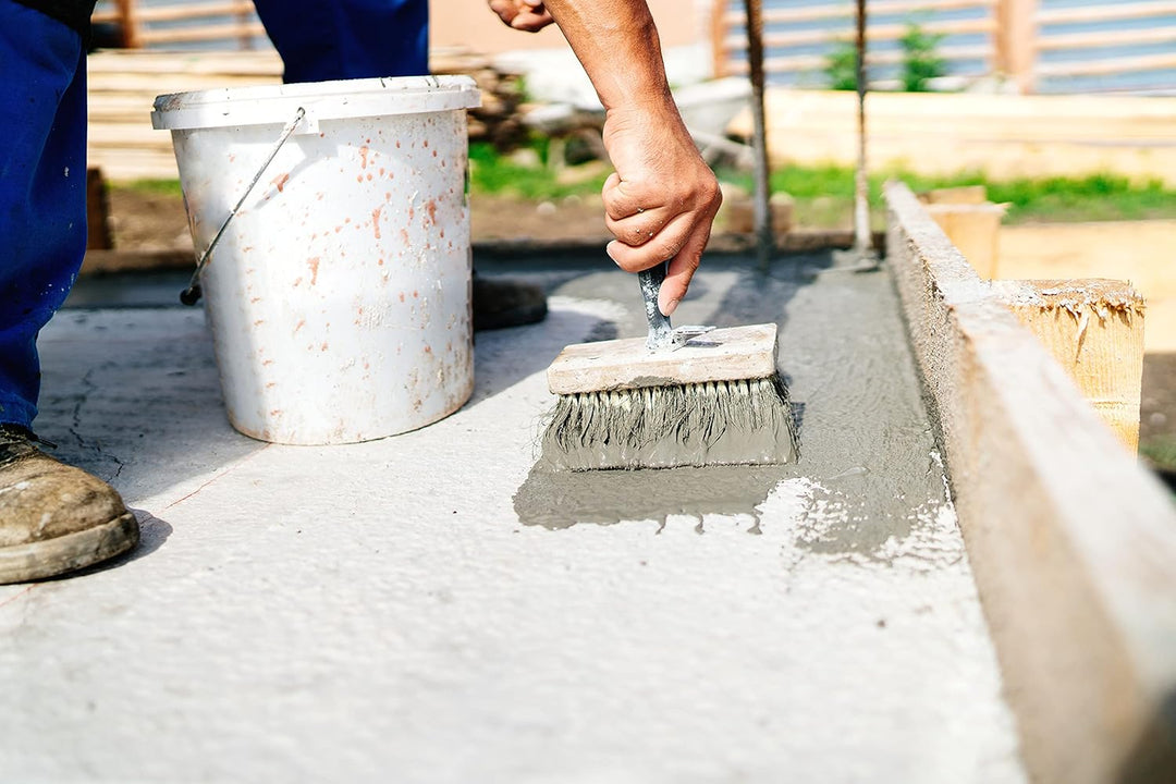 WO-WE 1K Dichtschlämme Balkonabdichtung Abdichtung Bad Terrasse Balkon Dichtungsschlämme Hellgrau -