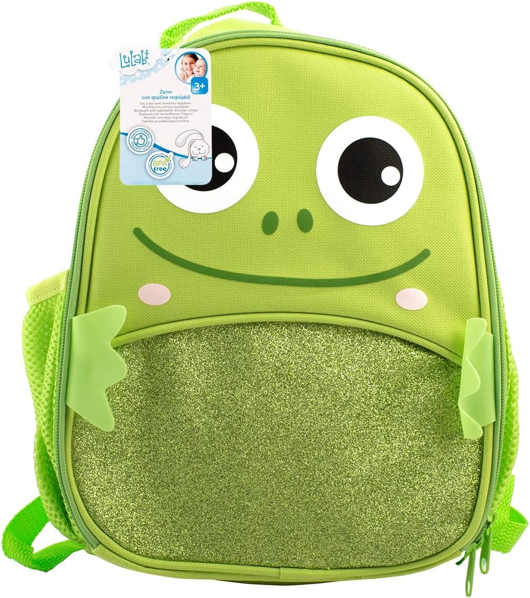 Lulabi Kinderrucksack Frosch 23x9x29cm - 900g