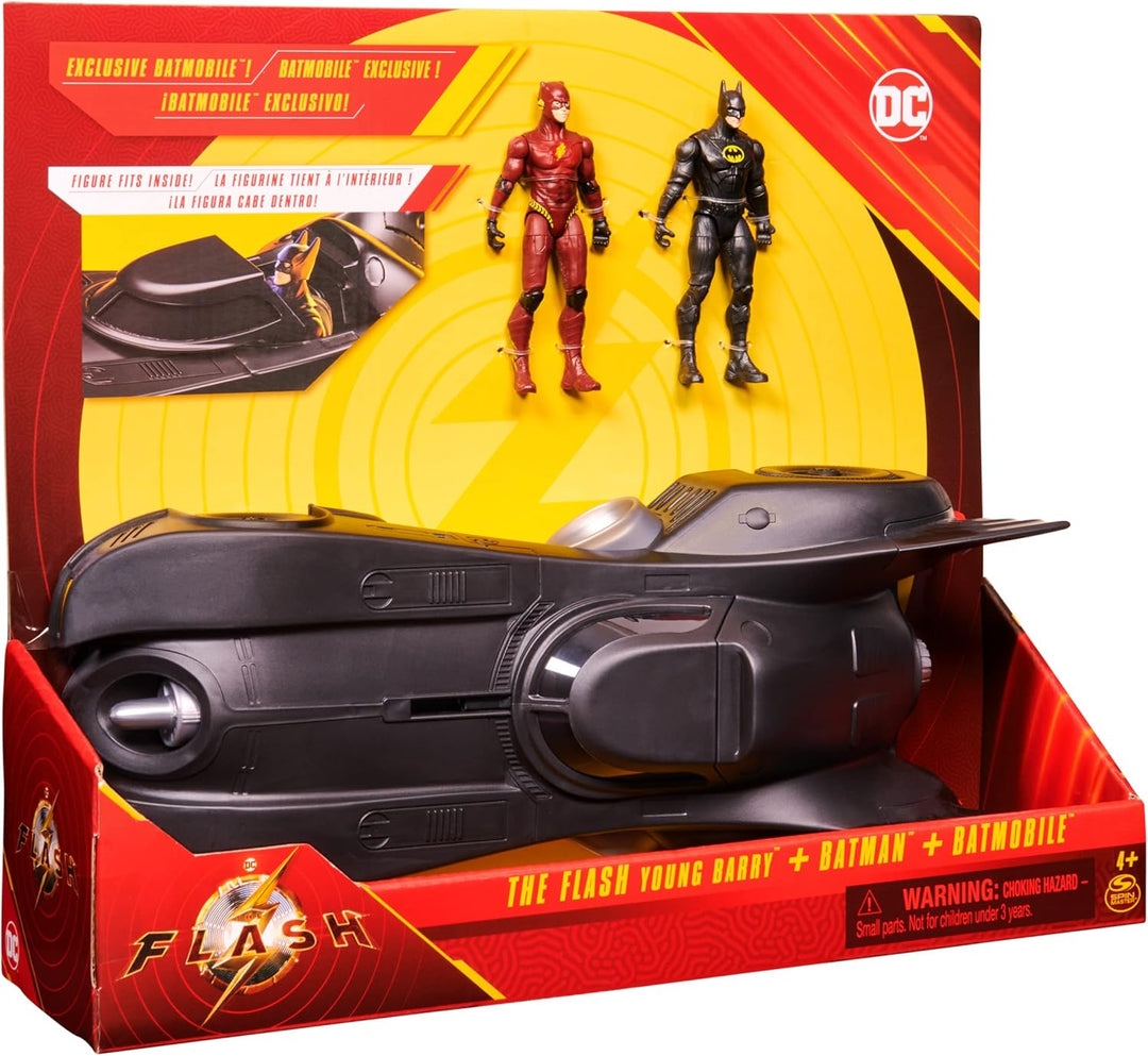 dc comics 6065275 4IBatmobileW2Figs WLMX, Mehrfarbig